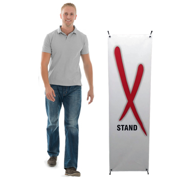 X STAND (i stället för Roll Up)
